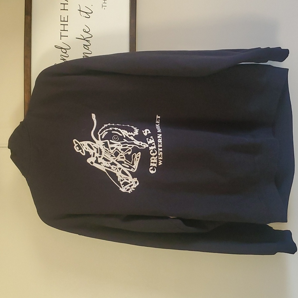 Western cowboy sweatshirt